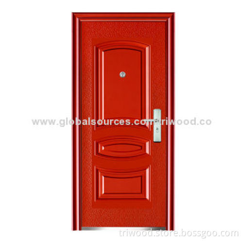 Steel Exterior Door with Cold-Rolled Steel, Welcome Customization
